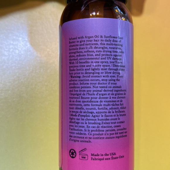 Eva-nyc Mane Magic 10-in-1 Primer for Hair - infused with Aragan Oil - Picture 3 of 3